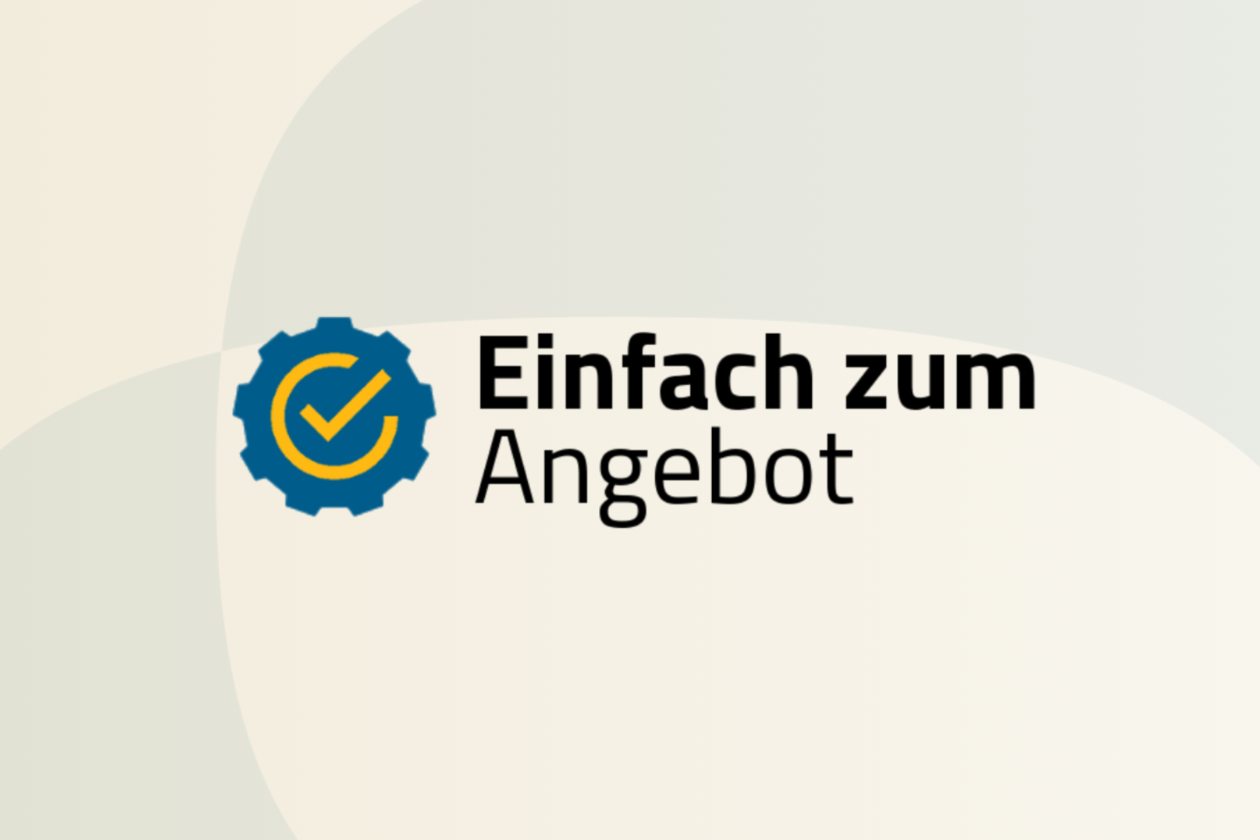 Einfach zum Angebot