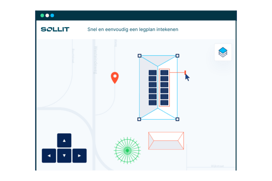 Eenvoudig een legplan intekenen