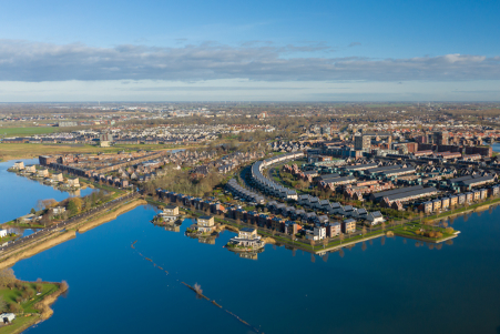 Netherlands aerial photo solar